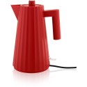 Plissè bollitore elettrico rosso 1,7lt alessi