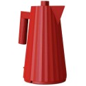 Plissè bollitore elettrico rosso 1,7lt alessi