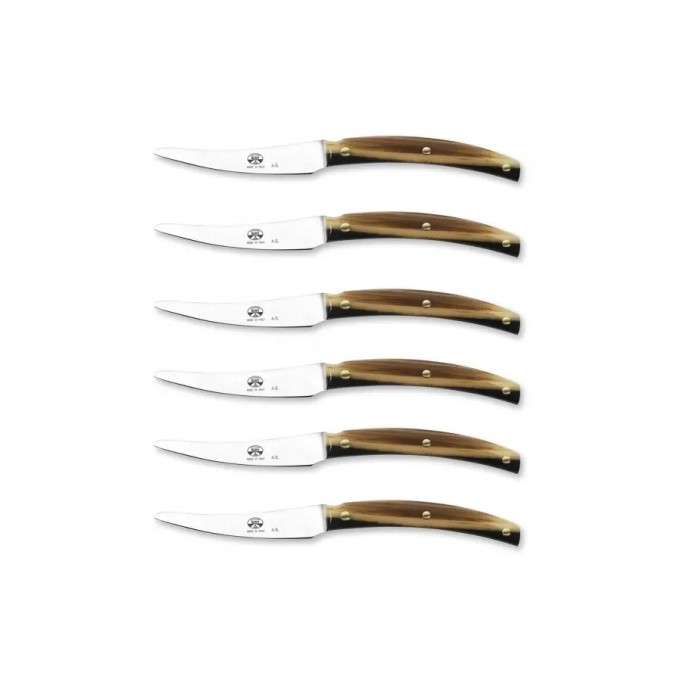 Convivio Nuovo Set 6 Coltelli Coltellerie Berti