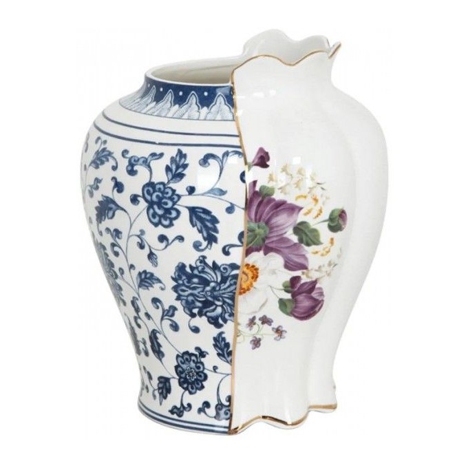 Vaso in porcellana hybrid Melania Seletti