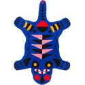 Tappeto Blue Panther Oggian Qeeboo