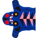 Tappeto Blue Panther Oggian Qeeboo