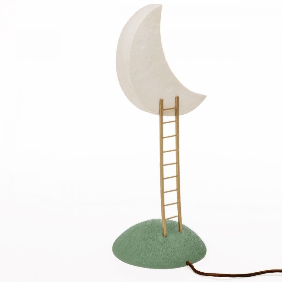 Lampada In Resina E Metallo 