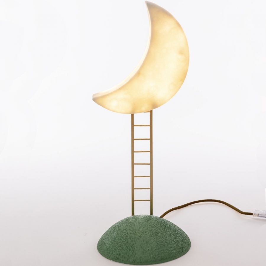 Lampada In Resina E Metallo 