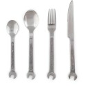Set 4 posate in acciaio 18/0 diy seletti