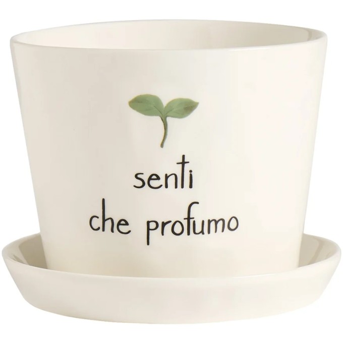 Vaso D15X12Cm Senti Che Profumo