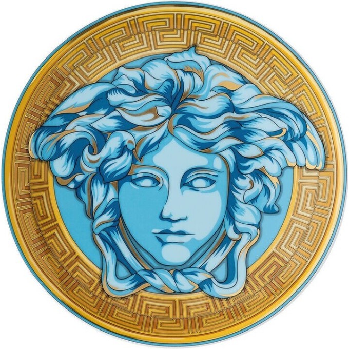 Medusa Amplified Piatto piano 17 cm Versace