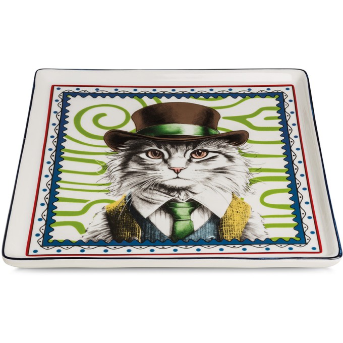 Vassoio Human Essence Gatto ''Independence'' 19X19