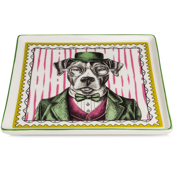 Vassoio Human Essence Cane ''Friendship'' 19X19