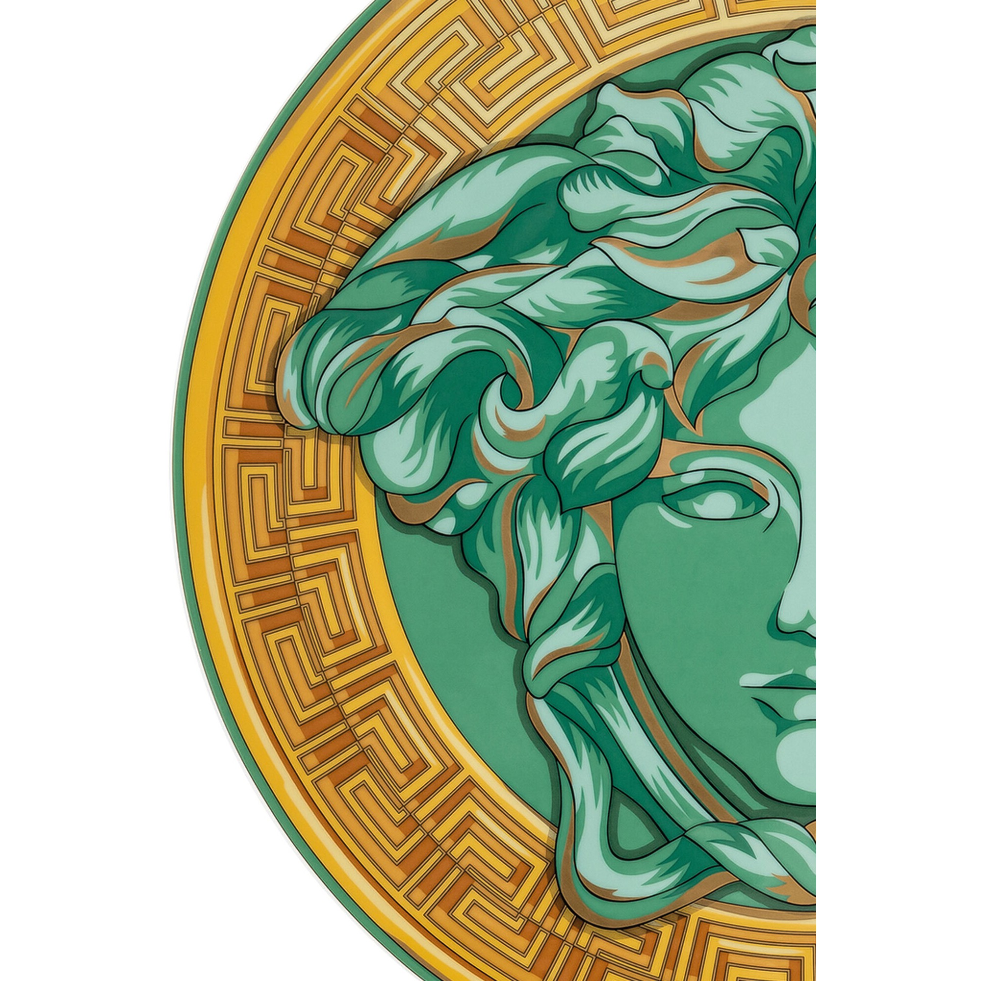 Segnaposto Verde 33 cm Medusa Amplified Versace