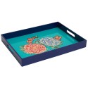 Tray 45X34 Queen Flw Green
