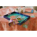 Tray 45X34 Queen Flw Green