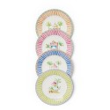 set di 4 piatti da dessert Sariska Assorted