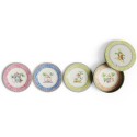 set di 4 piatti da dessert Sariska Assorted