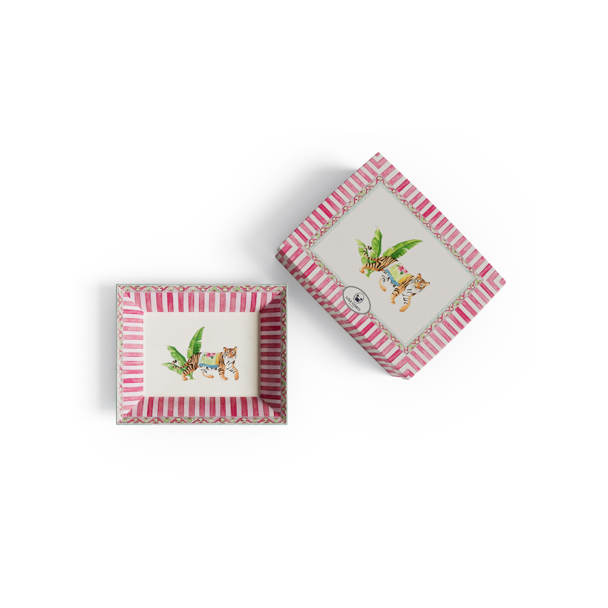 Vide Poche 19,5X15,5 Porcelain Sariska Pink