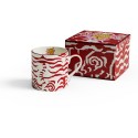 Mug Porcelain Indian Tiger Red Unica