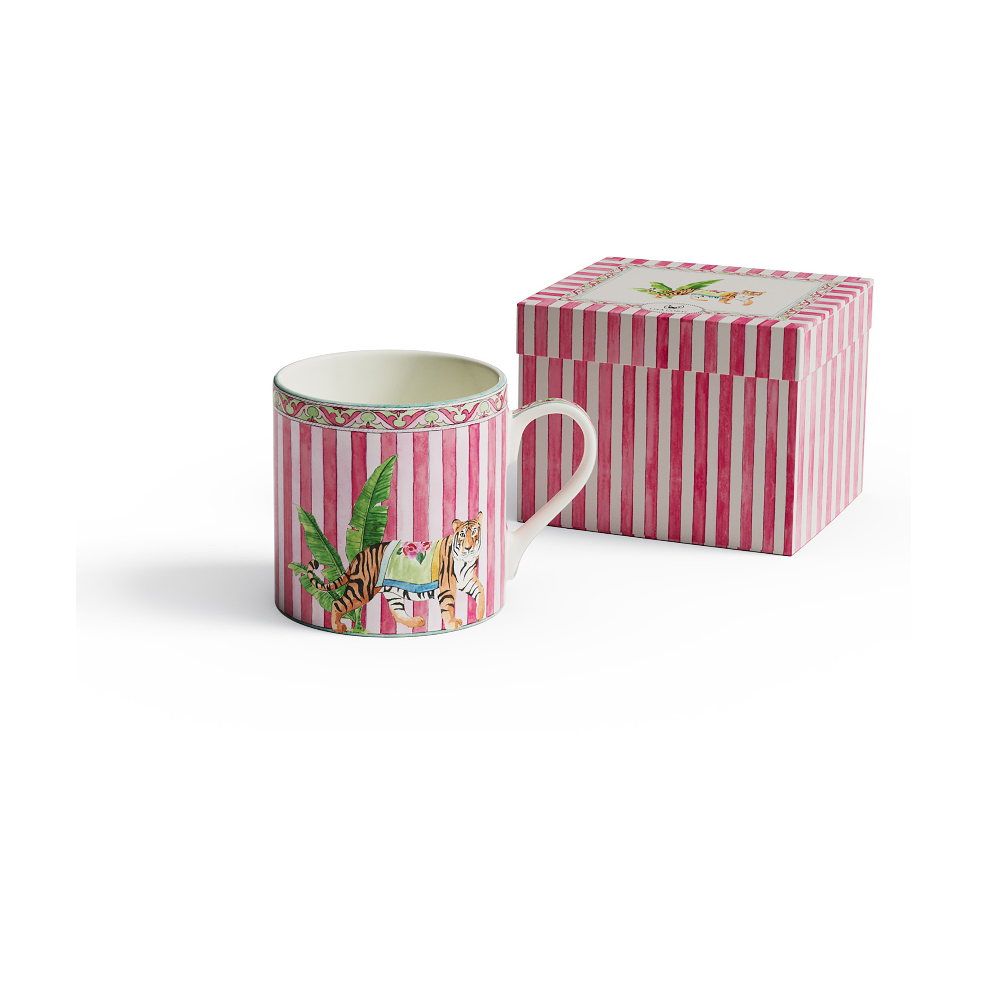 Mug Porcelain Sariska Pink Unica
