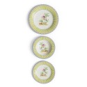 Table Set Plate 3X Porcelain Sariska Blue Unica