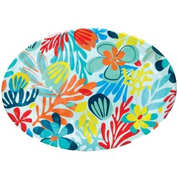 Vassoio Ovale Tahiti Melamina