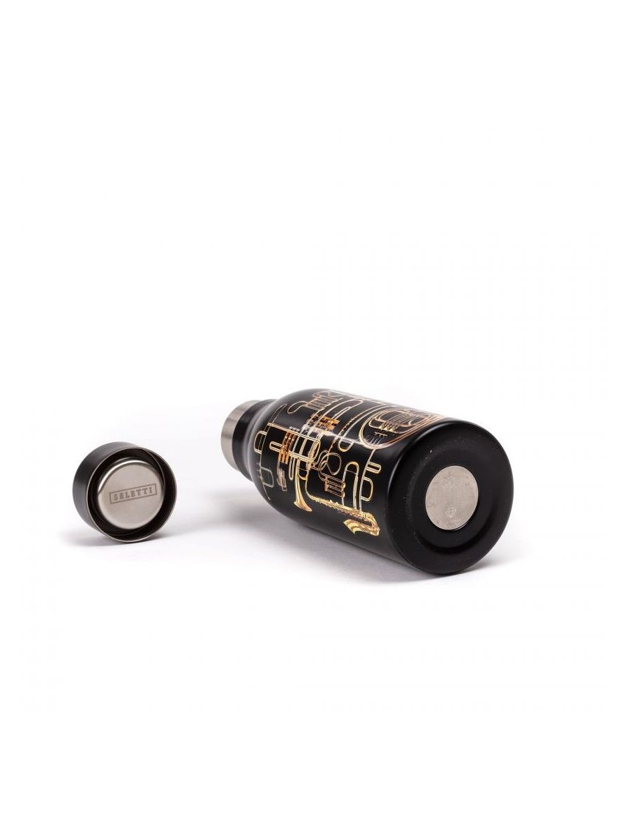 bottiglia termica in acciaio "toiletpaper" ml. 500 trumpet Seletti