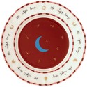 Set 4 Piatti Frutta Luna 20,5 Cm