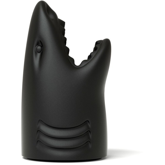 Portaombrelli squalo nero killer Qeeboo