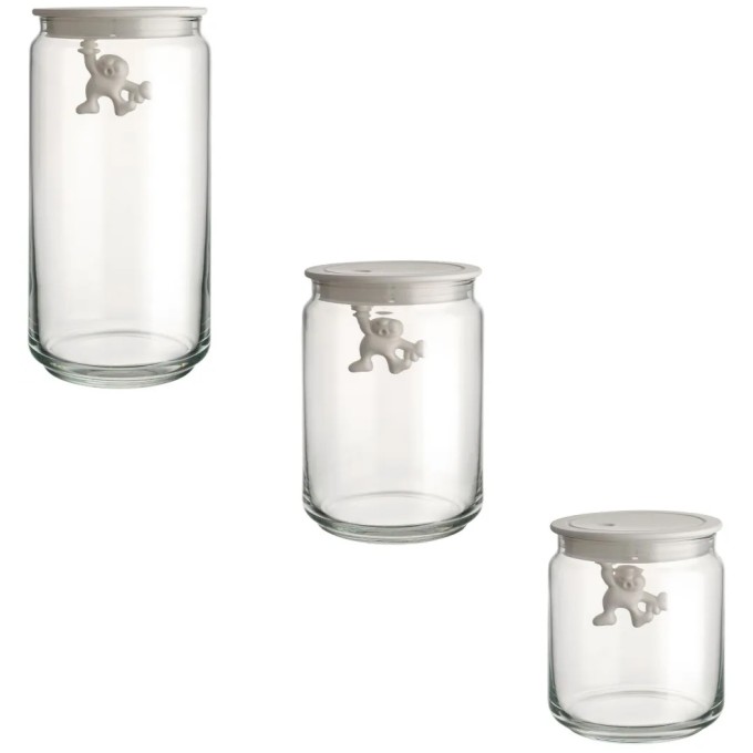 Gianni set di tre barattoli Alessi