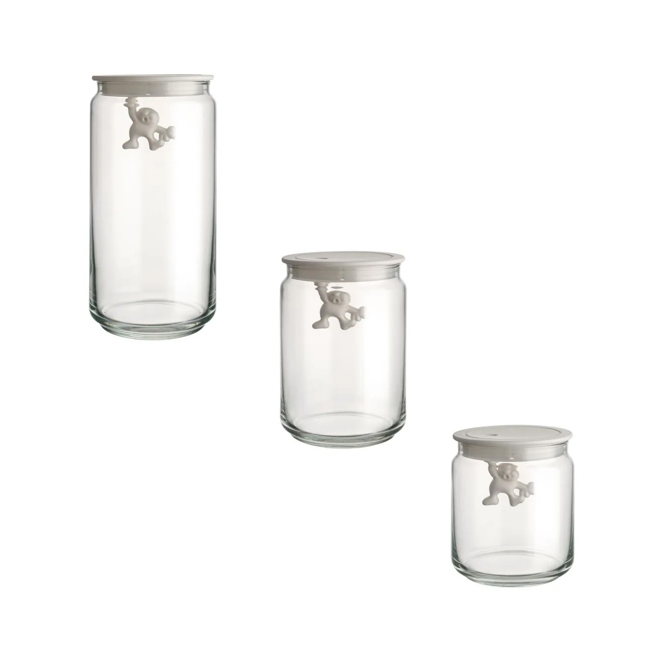 Gianni set di tre barattoli Alessi