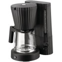 Plisse Filter Coffee Machine Black Alessi