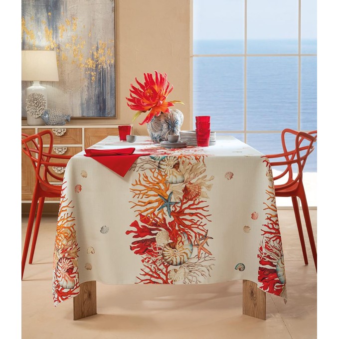 Alghero - Tovaglia Antimacchia 155X270 Cm L'Oca Nera