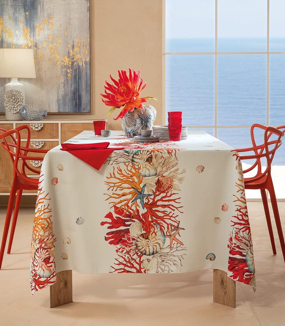 Alghero - Tovaglia Antimacchia 155X270 Cm L'Oca Nera