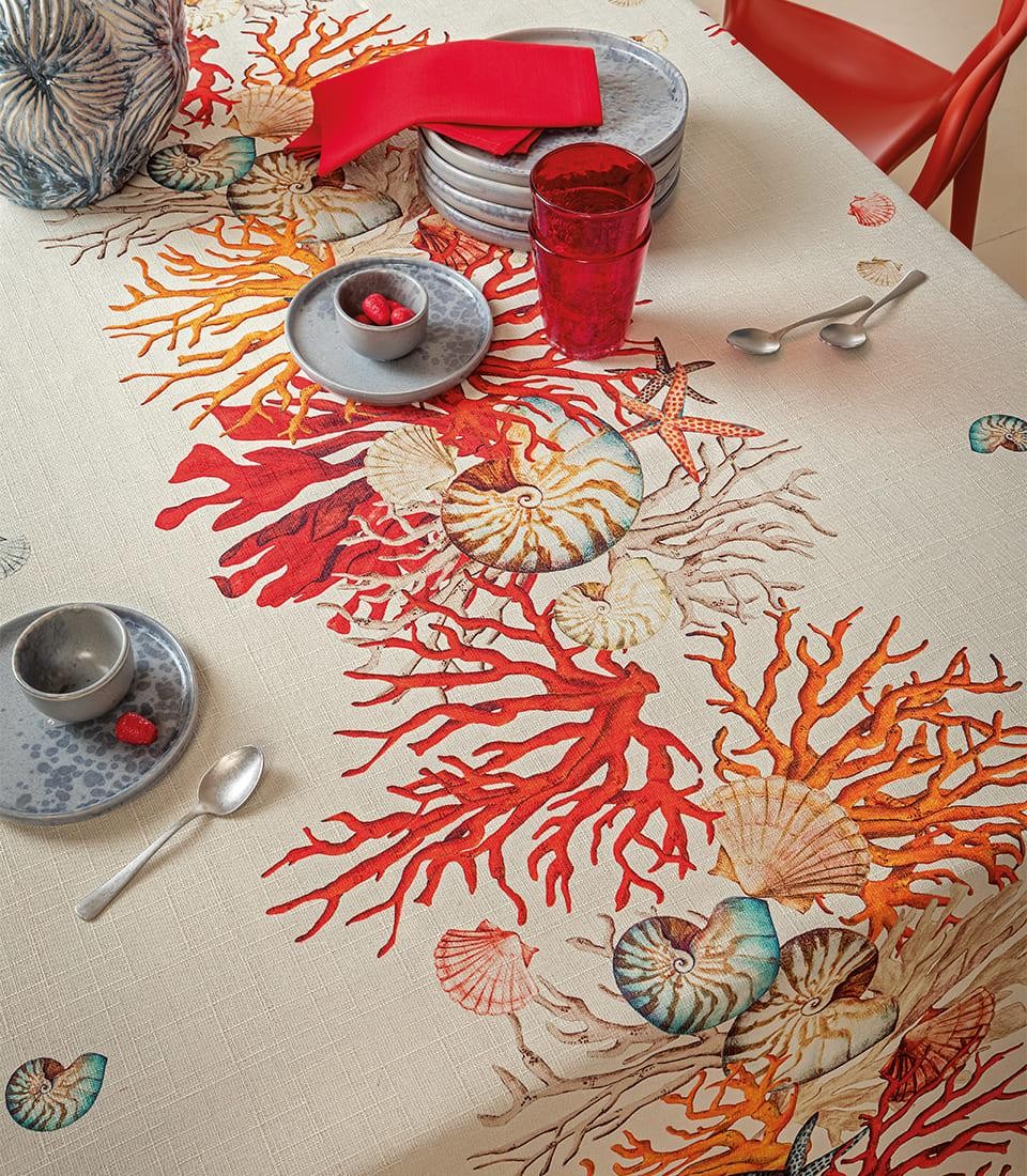 Alghero - Tovaglia Antimacchia 155X270 Cm L'Oca Nera
