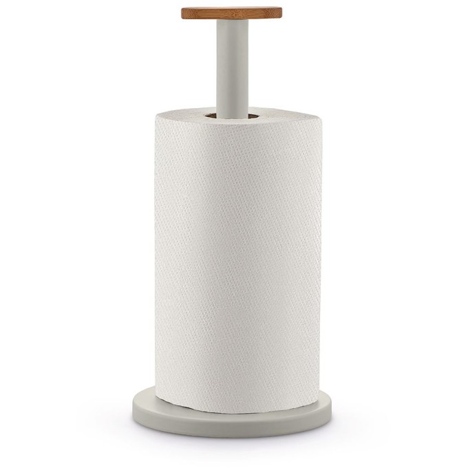 Portarotolo Da Cucina Mattina Grigio Alessi