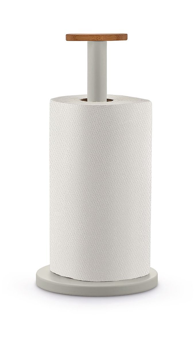 Portarotolo Da Cucina Mattina Grigio Alessi
