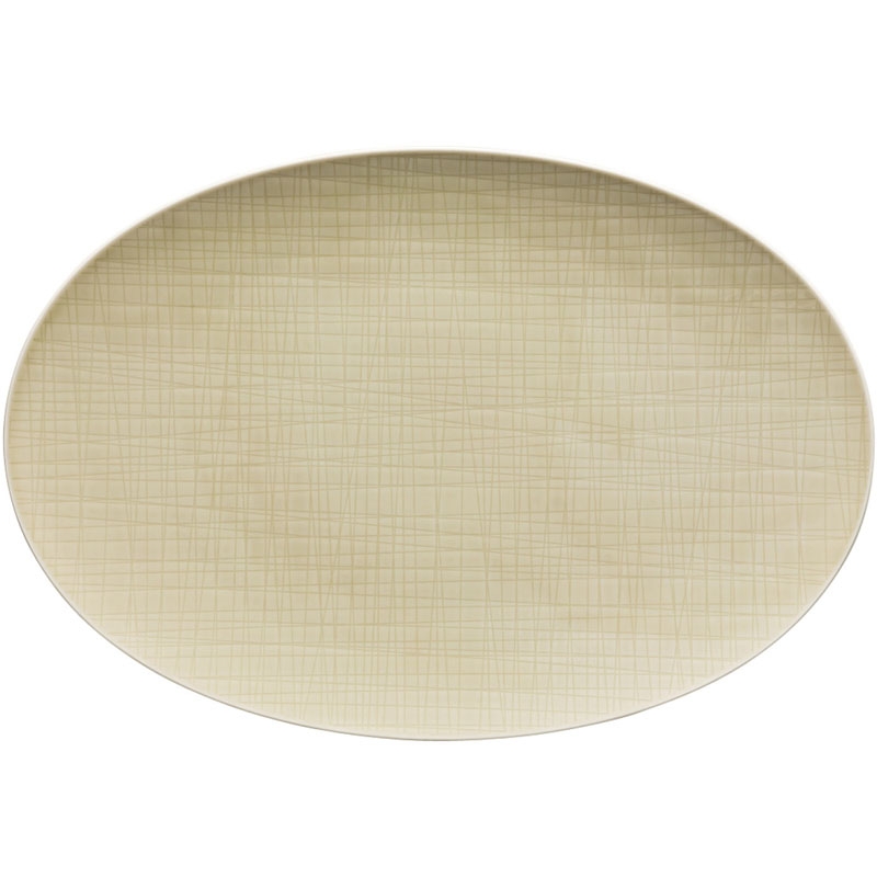 Crema piatto 38 cm mesh rosenthal