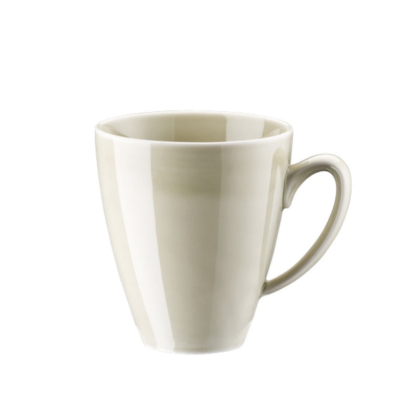 Bicchiere con manico cream mesh rosenthal
