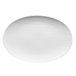 Piatto ovale 34 cm bianco...