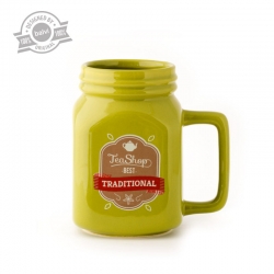 Mug mason 400 ml lime...