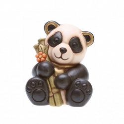 Panda con bamboo