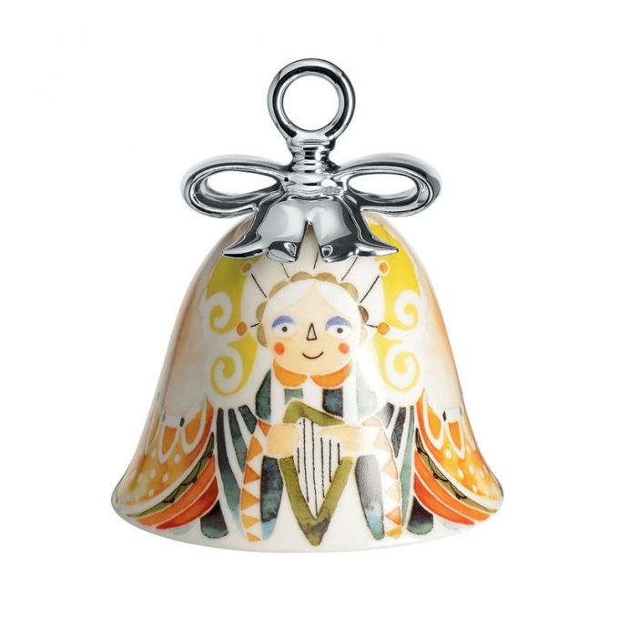 Angel campanella natalizia holy family alessi